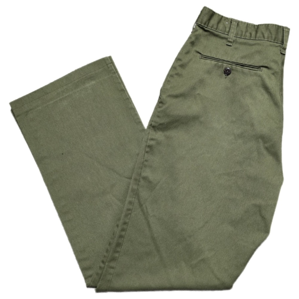 VTG Boy Scouts Of America Pants Olive Green Mens 32x36 USA Outdoor